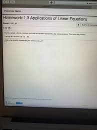 Solved Mathxl Com Elementary Algebra