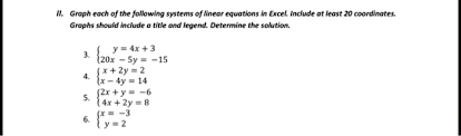 Linear Equations In Excel