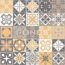 Beige Yellow Gray Pastel Ceramic Tiles