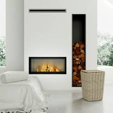 Wood Burning Fireplace Minimal 125