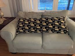 New Orleans Saints Fleece Pillow