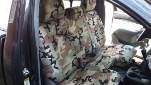 Military Camo Seat Covers