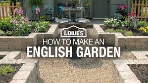 Create An English Style Garden