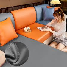 Pu Leather Sofa Seat Cushion Cover
