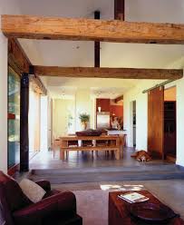 living rooms with beams that will inspire