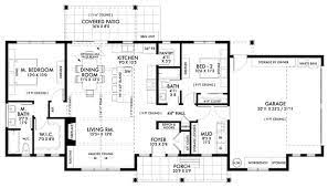 Ranch Floor Plan 2 Bedrms 2 Baths