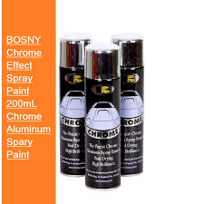 Bosny Chrome Effect Spray Paint 200ml