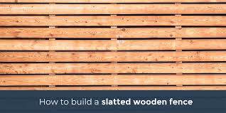 How To Build A Slatted Fence Owatrol