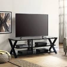 66in Black Tv Stand Whalen Furniture