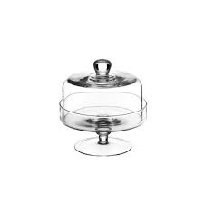 Cake Stands And Plates With Glass Dome