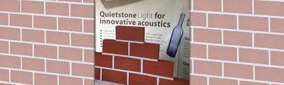 Quietstone Acoustic Bricks Sound