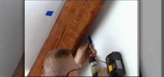 how to install faux wood cathedral