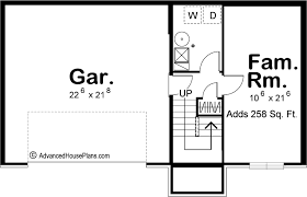 Split Level Traditional House Plan