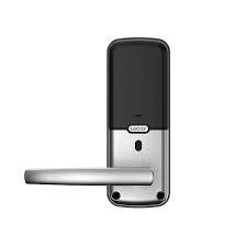 Lockly Model S Satin Nickel Latch Smart