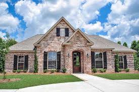 Brick House Plan Arched Windows