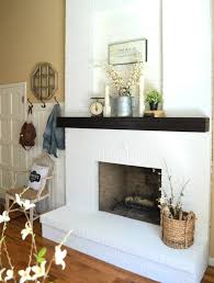 White Brick Fireplace Ideas You Can Diy