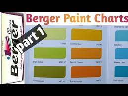 Latest Paint Charts Berger Paint