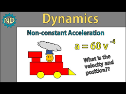 Non Constant Acceleration Kinematics