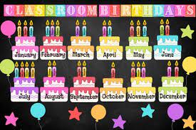 Classroom Birthday Board Daycare