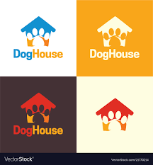 Dog House Logo And Icon Royalty Free