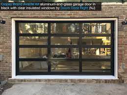 Aluminum And Glass Garage Doors