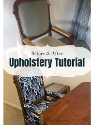 Reupholster A Dining Chair Seat