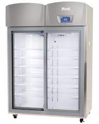 Sliding Glass Door Upright Refrigerator