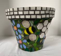 Large Mosaic Pot