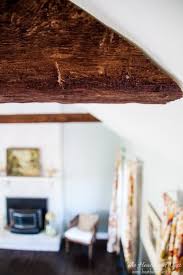 how to install faux beams get the high