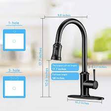 Kitchen Faucet With 20 In Hose