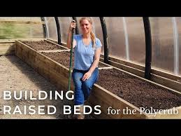 Building Raised Beds For The Polycrub