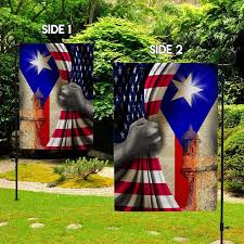 Puerto Rico Usa Flag Outdoor Indoor