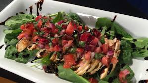 Grilled En And Strawberry Salad