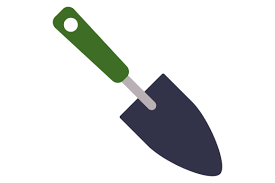 Handheld Shovel Icon Color Spade