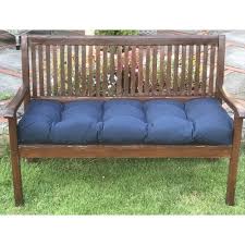 Garden Bench Cushion Plump Filled For