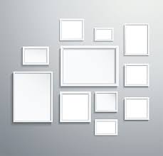 Square Picture Frame Vector Hd Png