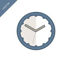 100 000 Clock Flat Icon Vector Images