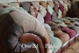 Seater Patchwork Chesterfield Sofa