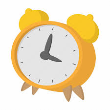 Alarm Cartoon Clock Hour Time