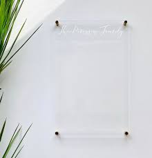 Personlized Acrylic Board For Wall
