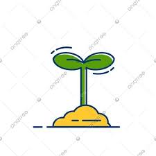 Gardening Icon Set Bud Icon