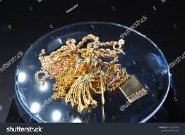 Golden Scrap Old Gold Jewelry On Stock