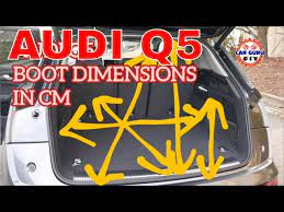 audi q5 boot dimensions in cm 2017
