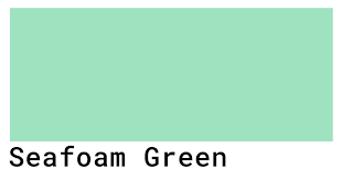 Seafoam Green Color Codes The Hex