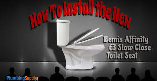 Install Bemis Affinity Toilet Seats