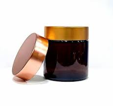 100 Gm Amber Glass Jars