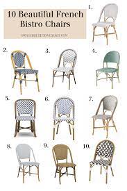 10 French Bistro Chairs So Much
