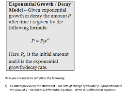 Answered Exponential Growth Decay