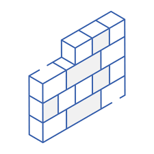 A Brick Wall Isometric Icon