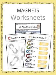 Magnet Facts Worksheets Information